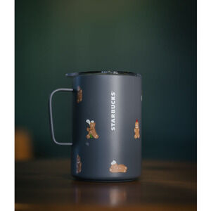 Starbucks × MiiR Gingerbread Travel Mug – 2025 Holiday Limited Edition 16oz NEW
